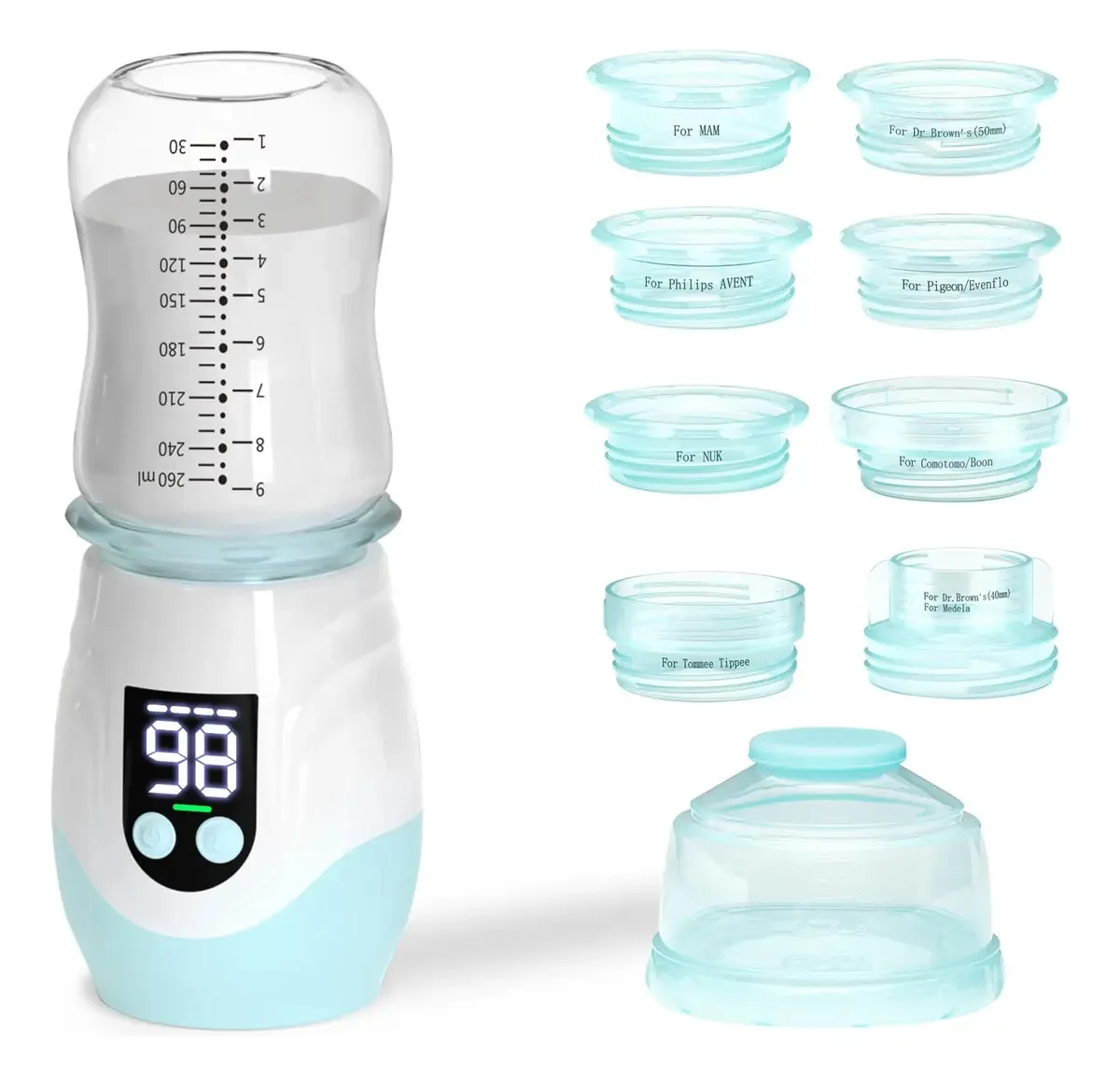 Aquecedor de biberões portátil para viagens, aquecedor de biberões