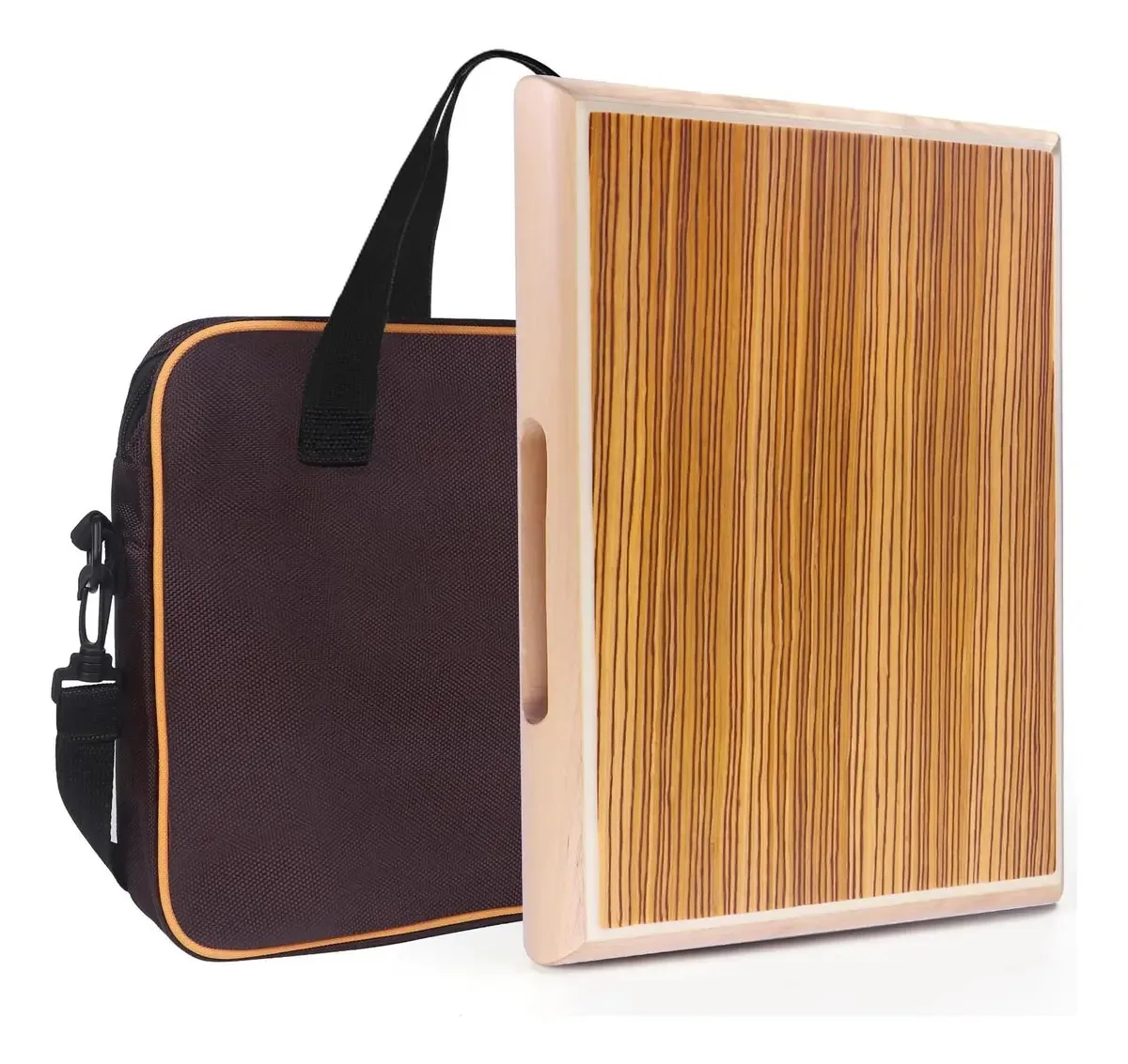 Gaveta portátil 12x94x17 cm, sacos de tambor e percussão
