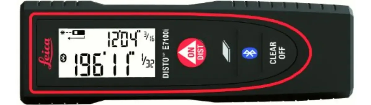 Medidor de distância a laser Leica Disto E7100i de 200 pés