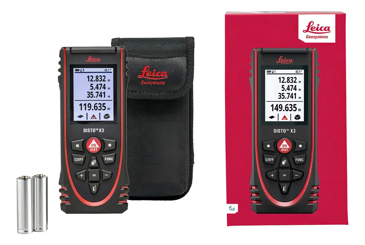 Medidor de distância a laser Leiad 850834 Disto X3