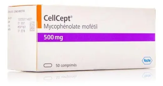 Cápsulas vazias Roche Cellcept 500