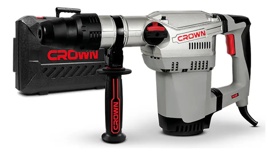 Martelo rotativo 20j 1250w 40mm Sds Max Crown Japan Martelo de demolição