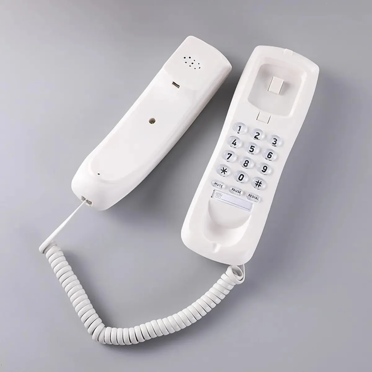 Telefone com funções de mudo e destaque, fácil de instalar, smartphone