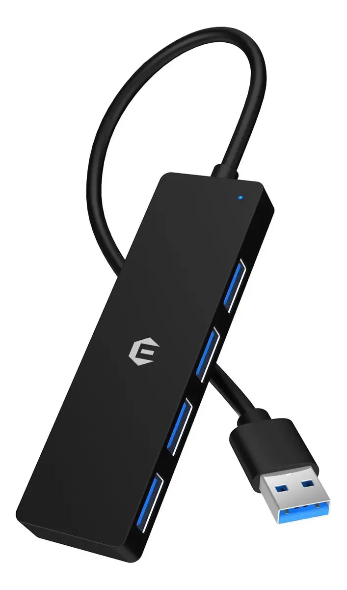 Hub USB de 4 portas, hub USB 3.0 com