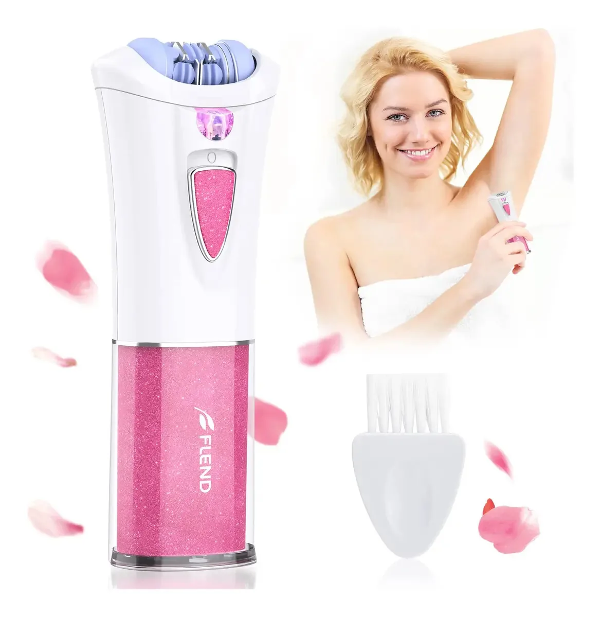 Depiladora Smooth Glide para mulheres, depiladora facial Port