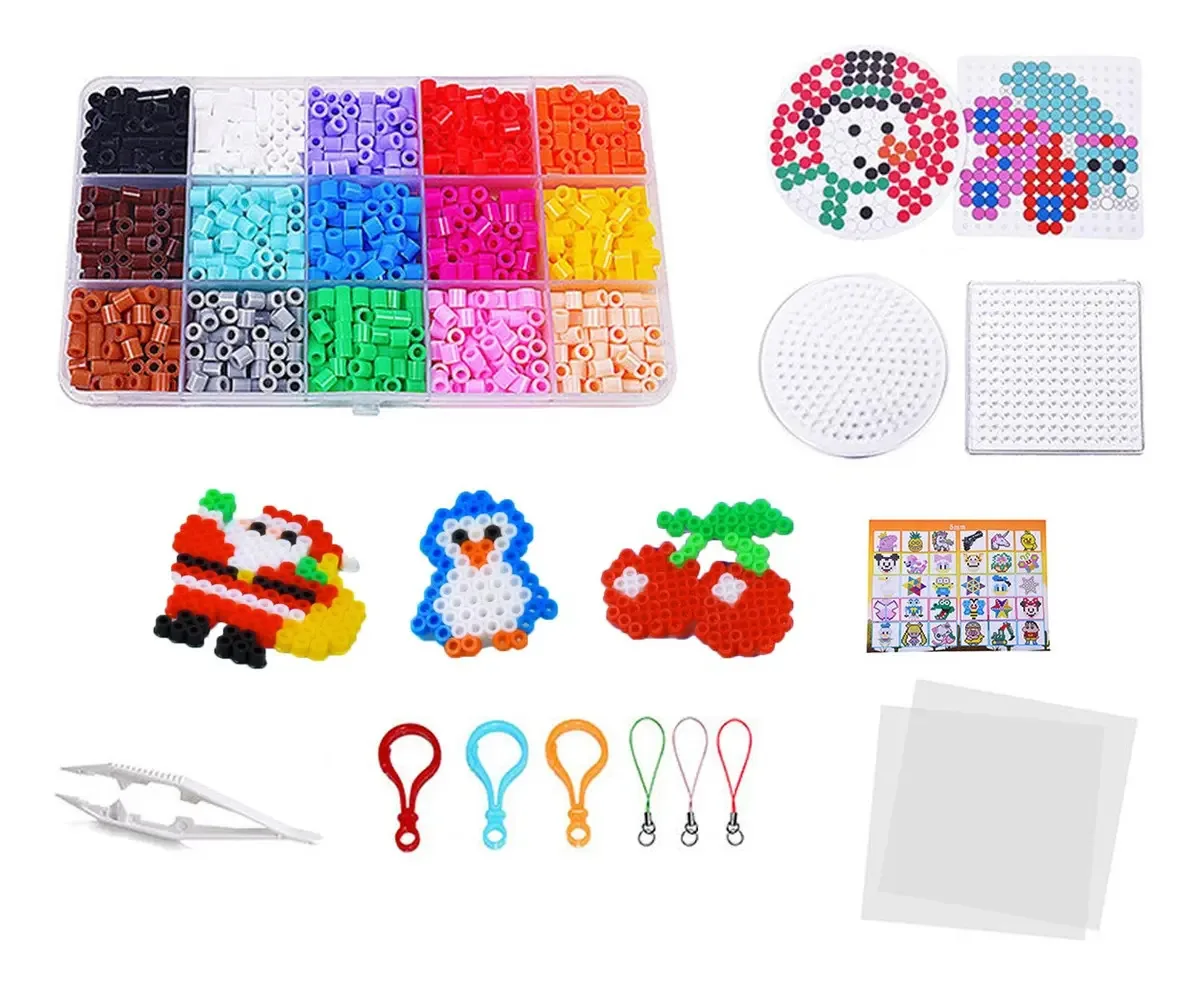 Kit de miçangas Mini Hama - Hama Perler com ferro