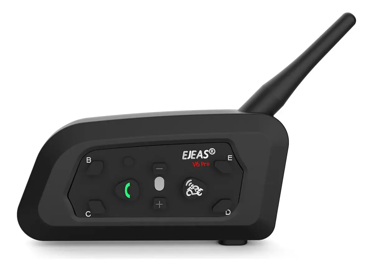 Intercomunicador Bluetooth para motocicleta Ejeas V6 Pro