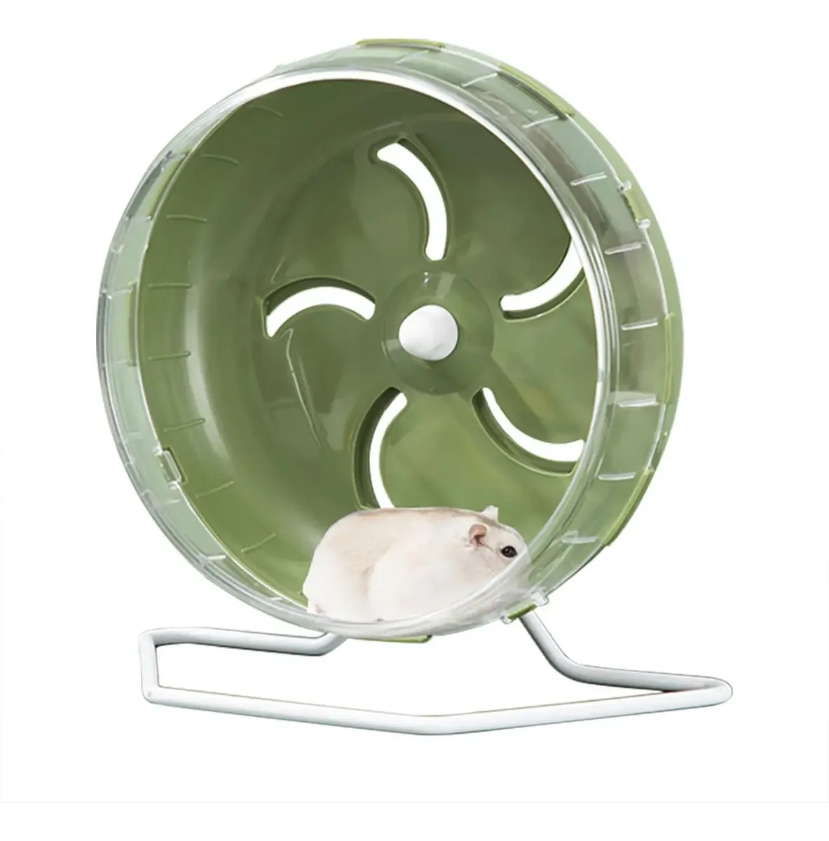Roda de hamster com suporte Brinquedos para hamster