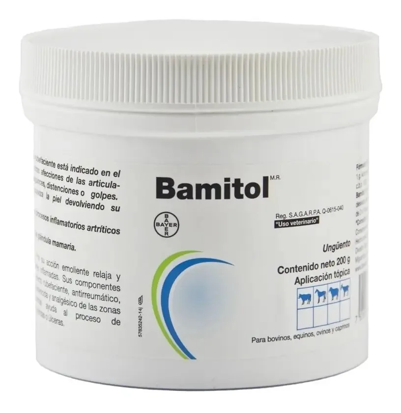 Pomada Bamitol Bayer 200 gramas