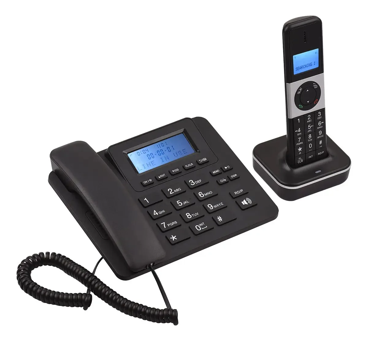 Laurio Telefone Linha X Modelo Y Cor Azul 5V - Conectividade Avançada e Design Elegante. Ideal para Uso Diário.