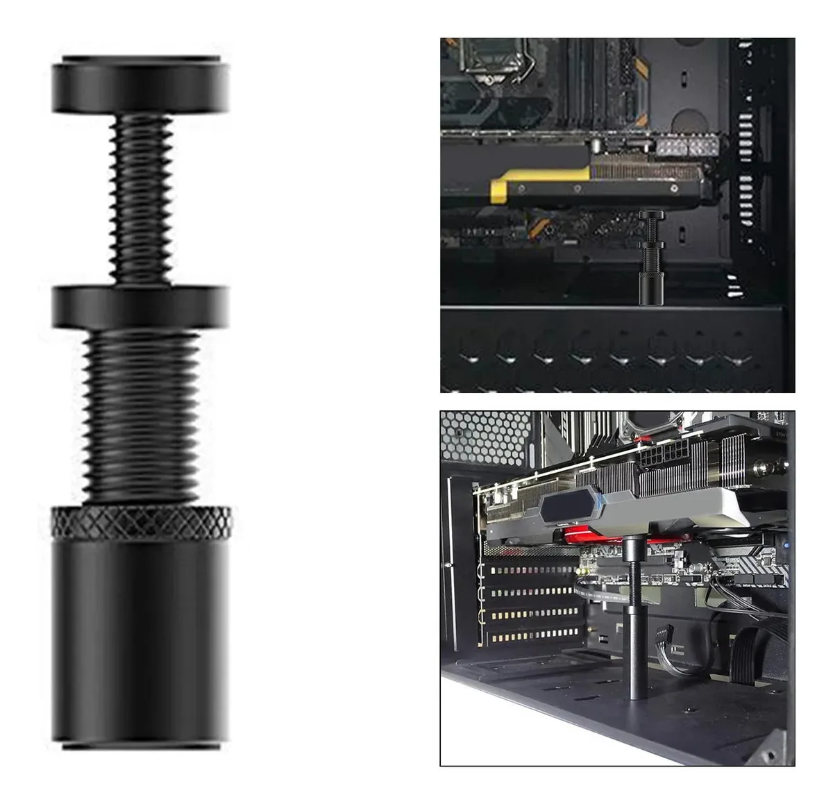 Qixiamo - Suporte para Placa de Vídeo, Suporte para Placa Gráfica, Braçadeira para GPU