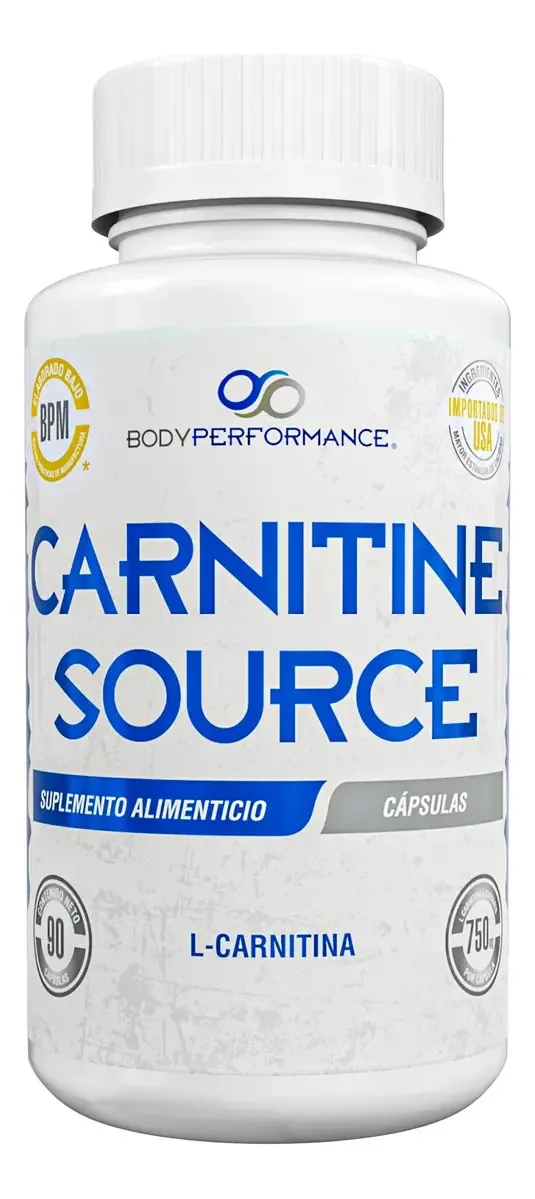 Body Performance Carnitine Source 90 cápsulas Sabor Cápsulas