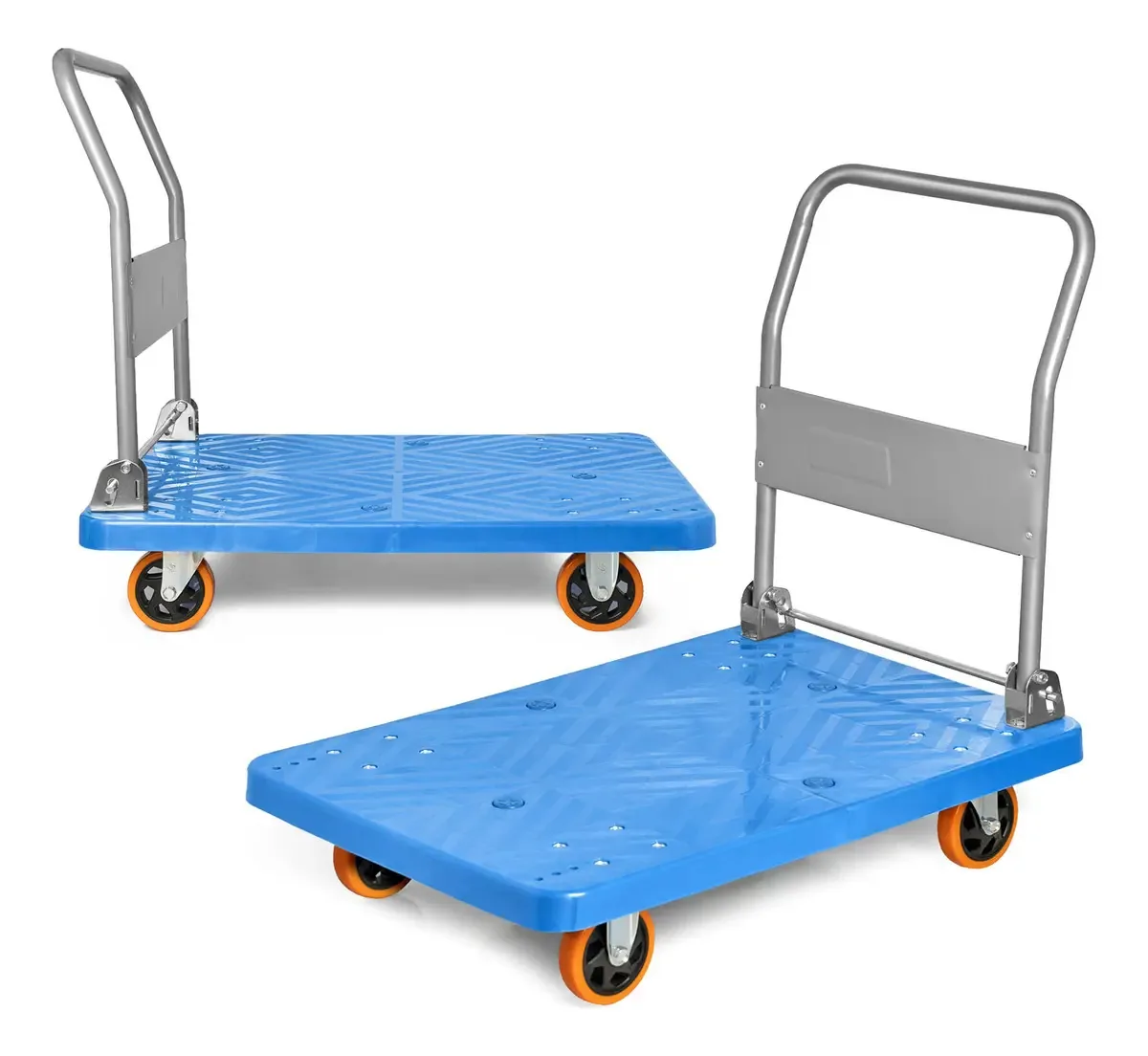 2 plataformas de carregamento dobráveis Trolley Fox Trolley 300kg
