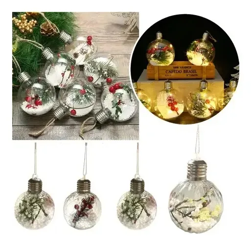 12 esferas Luzes de Natal LED Esferas de Natal Esferas de Natal LED Bambalina Luzes de Natal Luzes de Natal Pasteleriacl