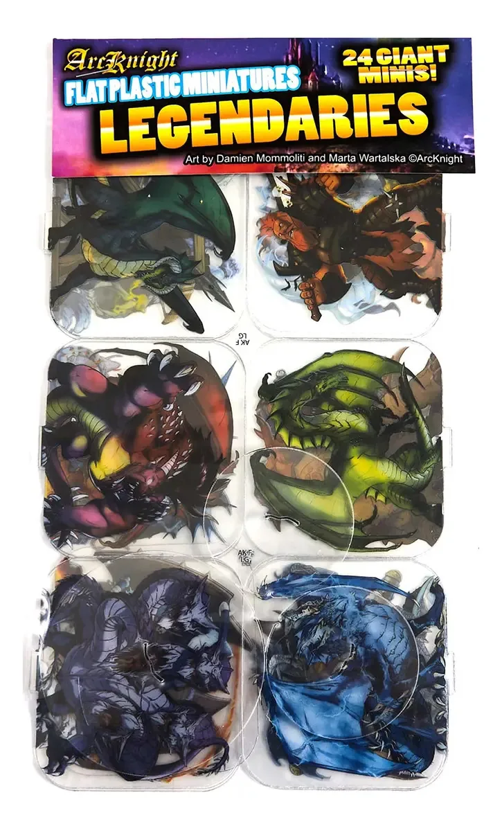 Miniaturas Planas Arcknight Flgd-r Para Dnd e Pathfinder