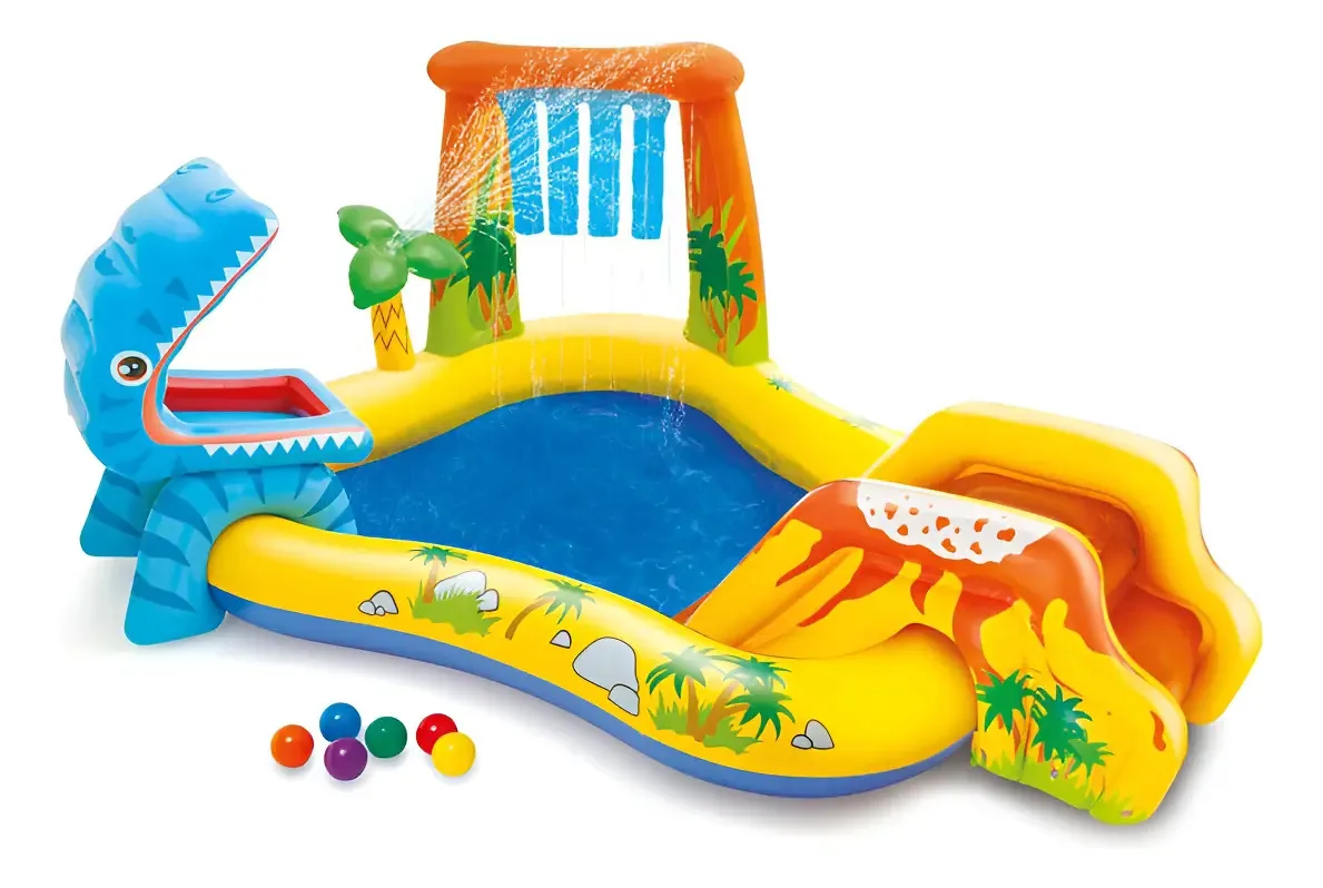 Centro de jogos aquático inflável Intex -57444 cor roxa