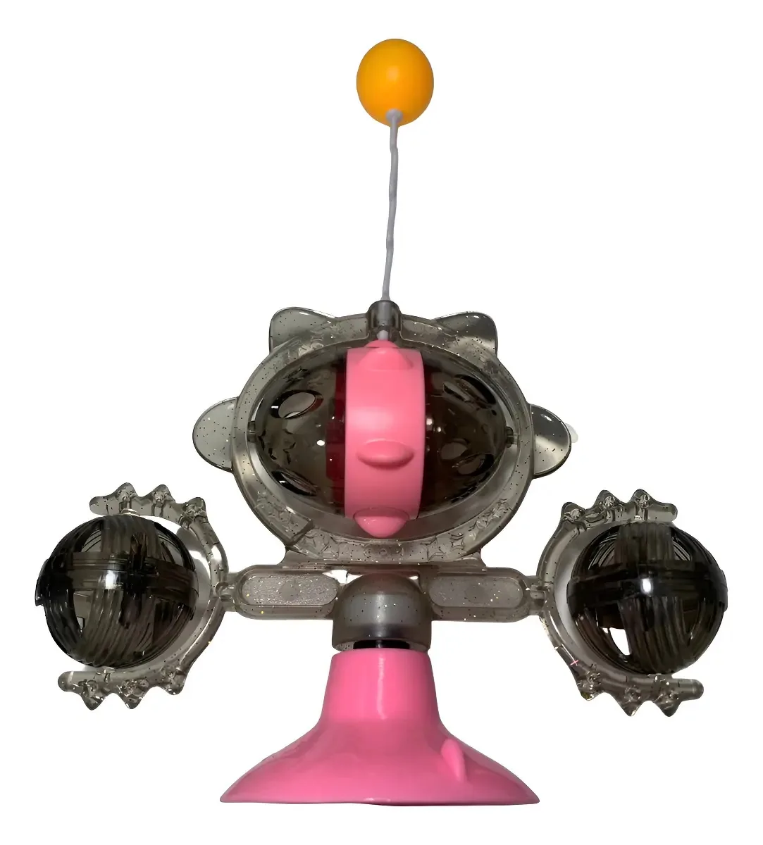 Brinquedo Interativo Para Gatos - Dimnamo Rosa