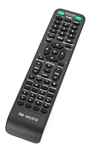 Substituição do controle remoto RM-Aau019 para Home Theater Sony