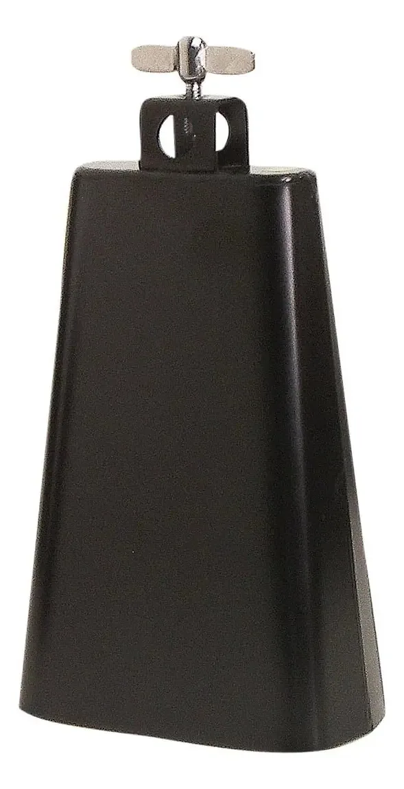 Performance Plus Cowbell Black 7 polegadas
