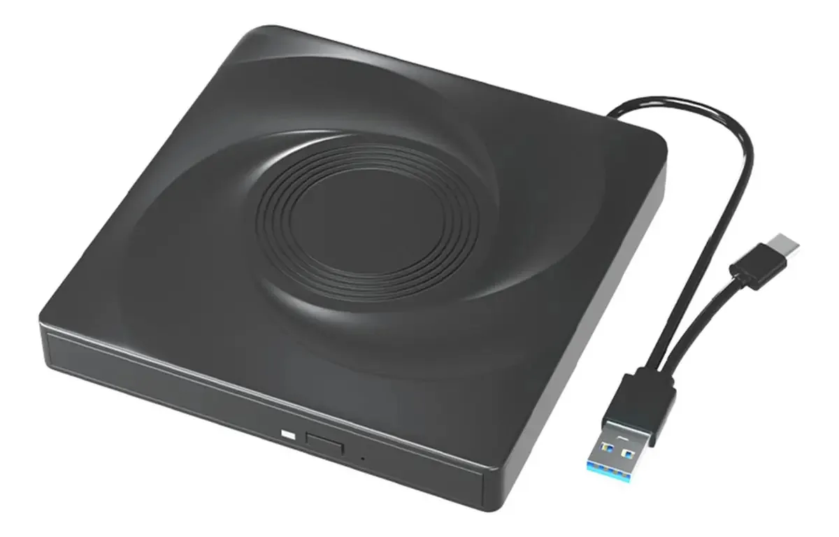 Vdaxvme - Unidades de DVD Externas para Laptop USB 3.0 USB C Reprodutor de DVD para Laptop ROM Unidades de Disco de DVD Portáteis