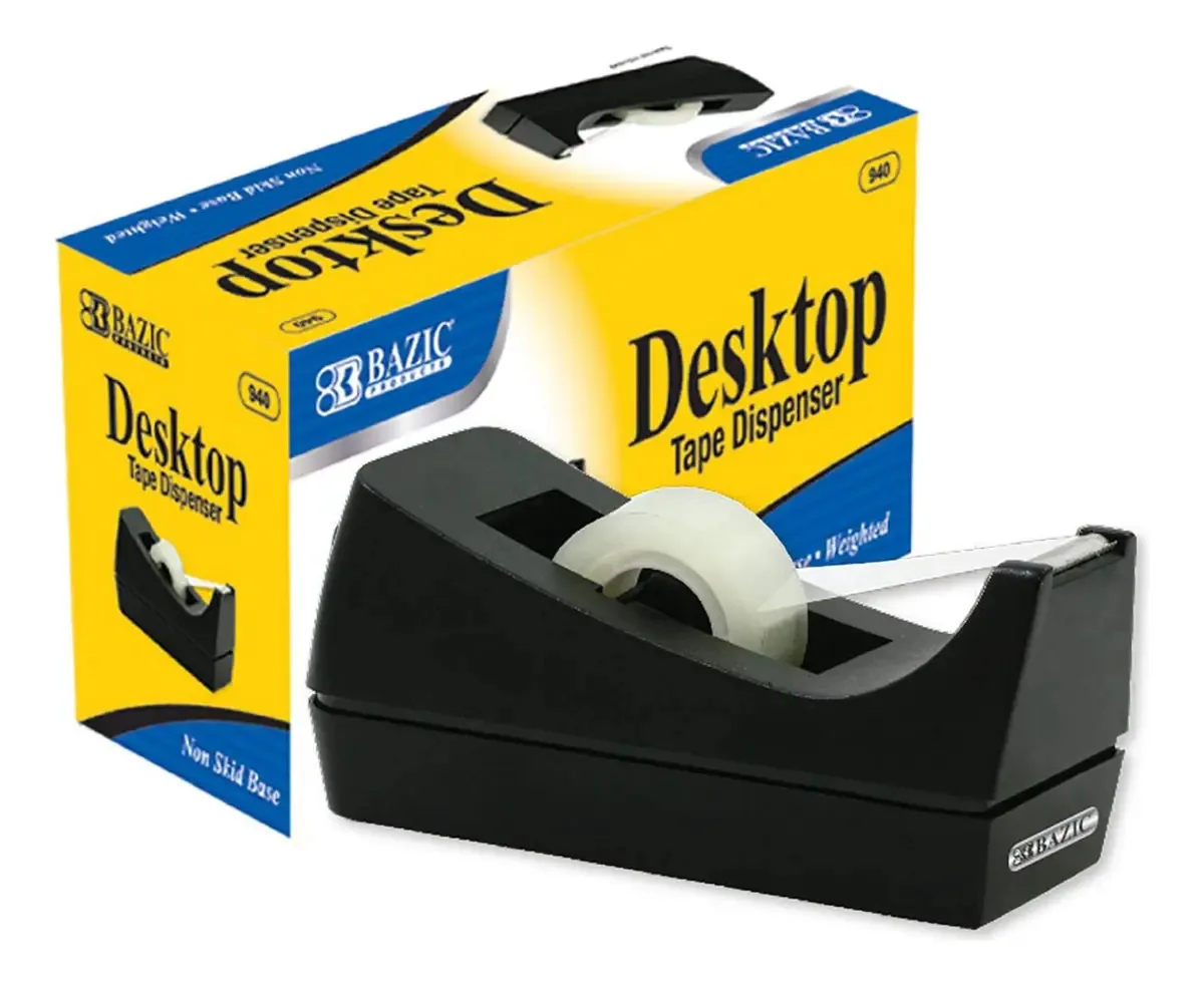 Dispensador Básico De Fita De Mesa De 1 Núcleo, Base Nº 1