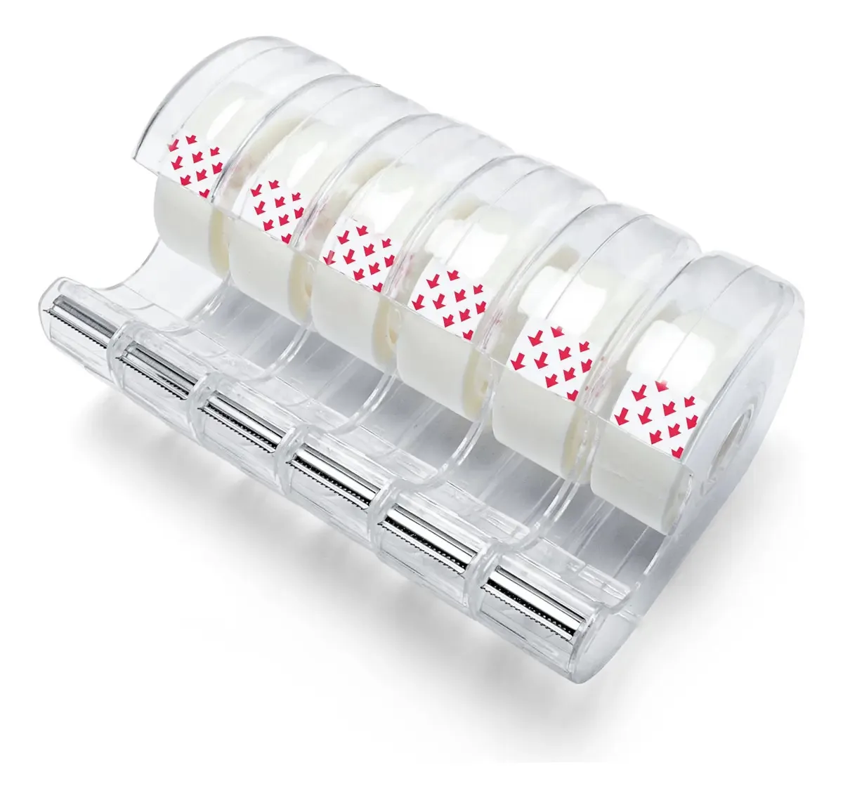 Conjunto dispensador de fita Tymyp, 6 dispensadores de correia