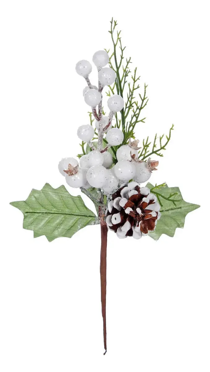 Palheta de Natal Mylin White 25cm