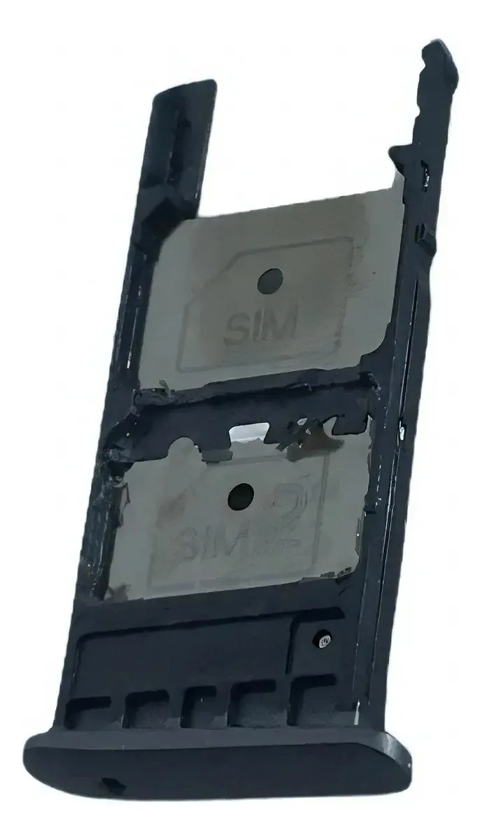 Bandeja Gaveta Chip Moto G5 / G5 Plus Slot Sim Card Cor Preto