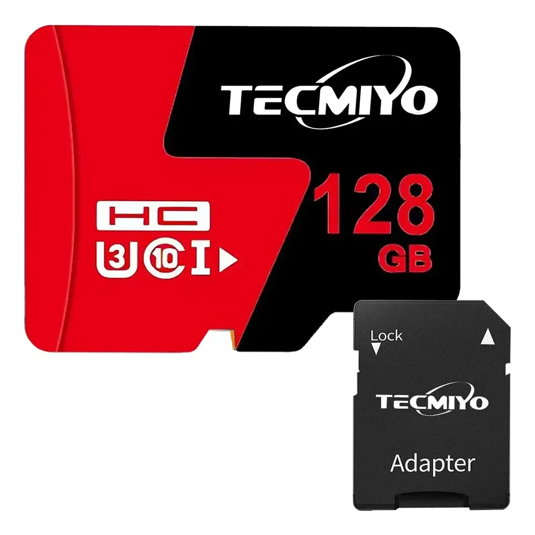 Cartão de memória SD 128gb Tecmiyo Memória Tf Card Memory