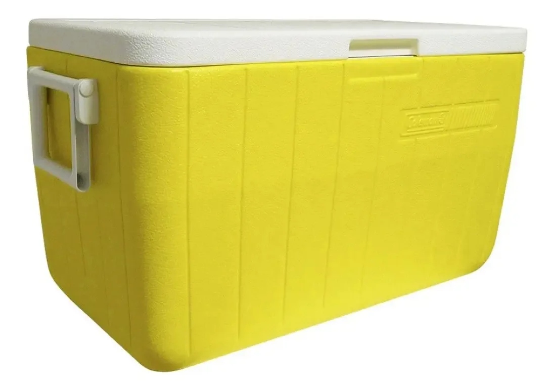 Conservadora Coleman Co481451 Beach 48qt Amarelo