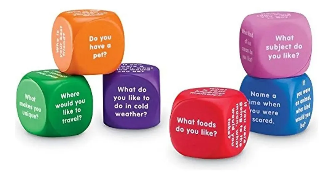 Recursos de aprendizagem Cubos de conversação