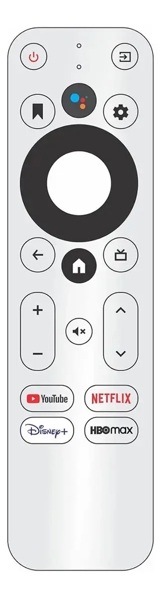 Controle remoto compatível com Onn Android Fhd 4k Uhd Streaming Stick Tv Box 100024646 100026240 (função de voz)