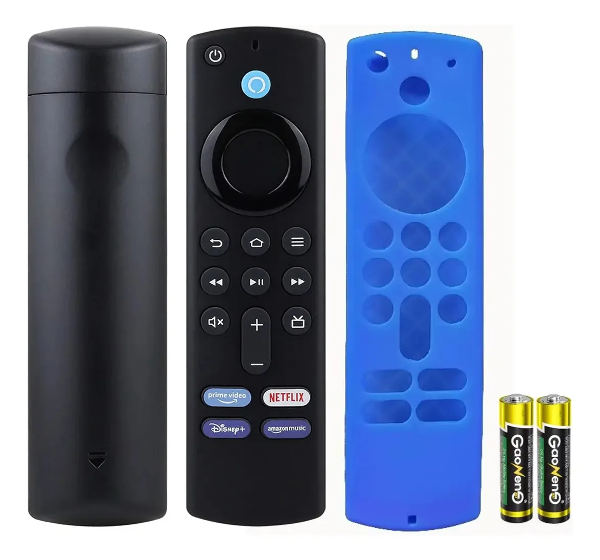 Controle remoto de voz de substituição (4ª geração) para Amazon Fire TV S-tick 2 Gen/3 Gen/4K/4K Max/Cube/Lite, não para a Smart TV Insignia/Toshiba/Pioneer