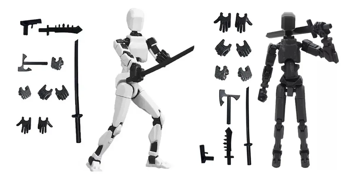 Produtos Dummy T13 | Completos | Figuras articuladas | Colecionáveis