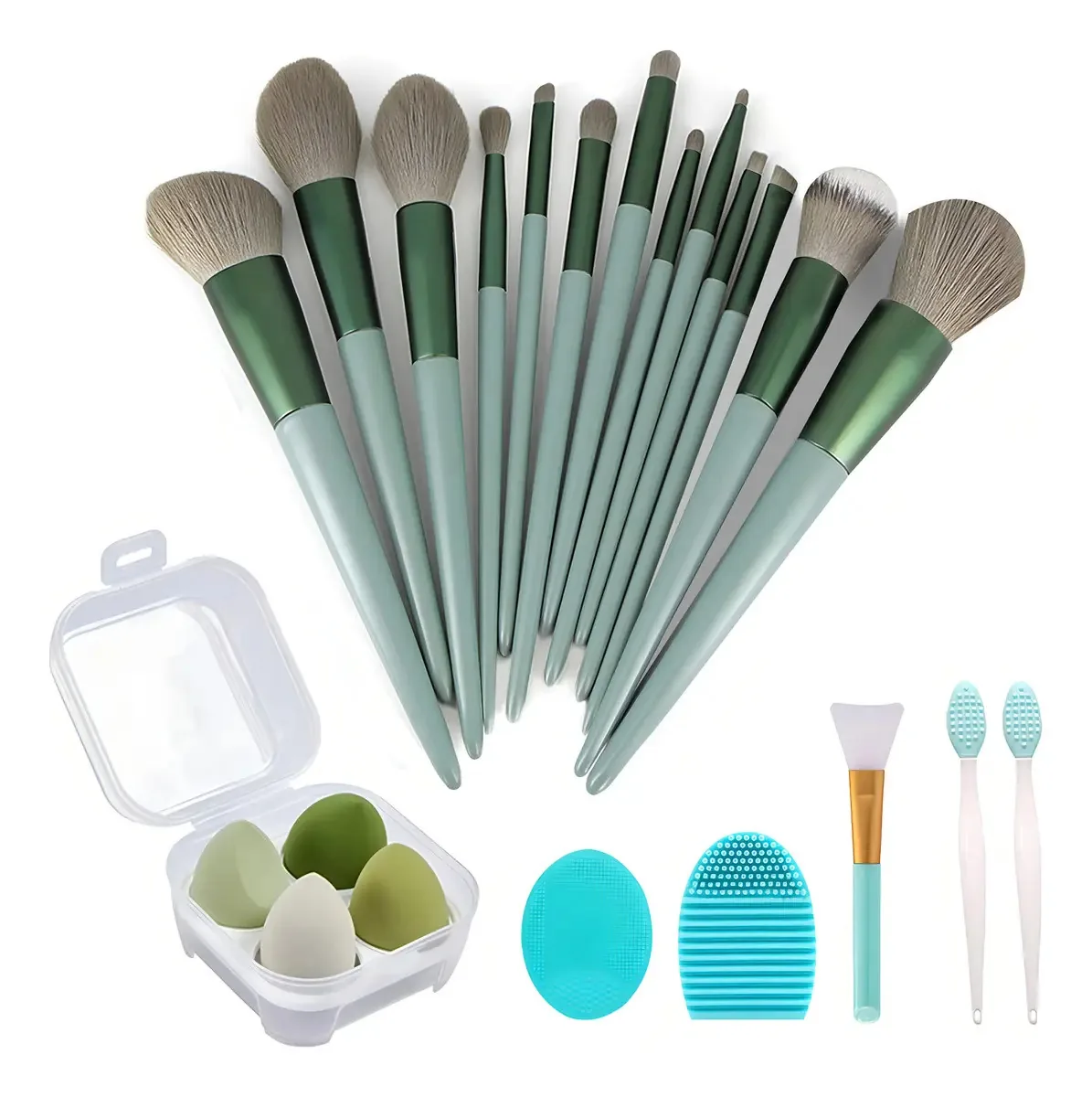 Pincéis de maquiagem, 22 peças, kit de maquiagem, pincel