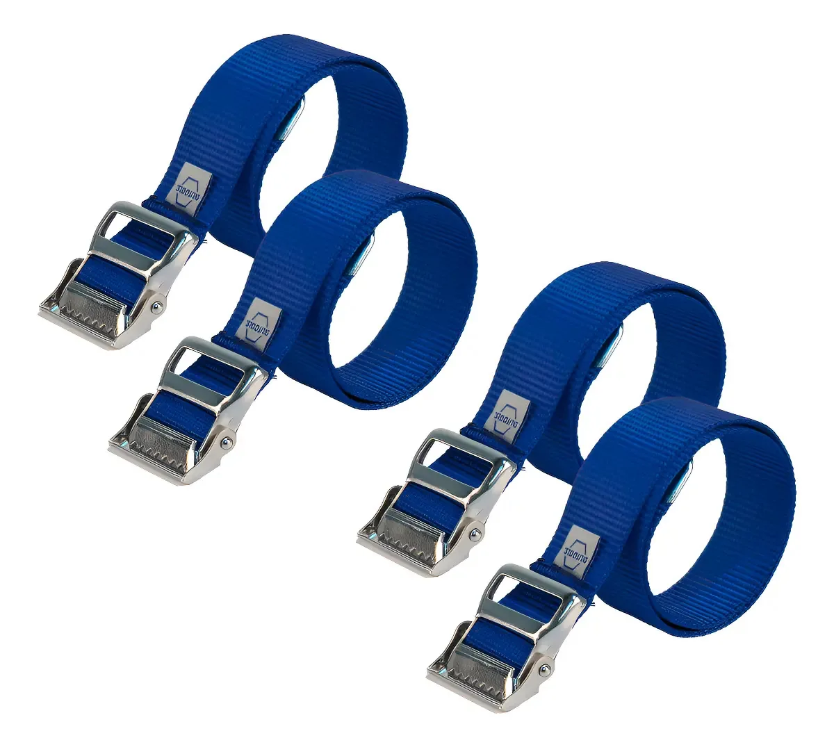 2 pares de tiras de panturrilha para palafitas Dilitools Blue