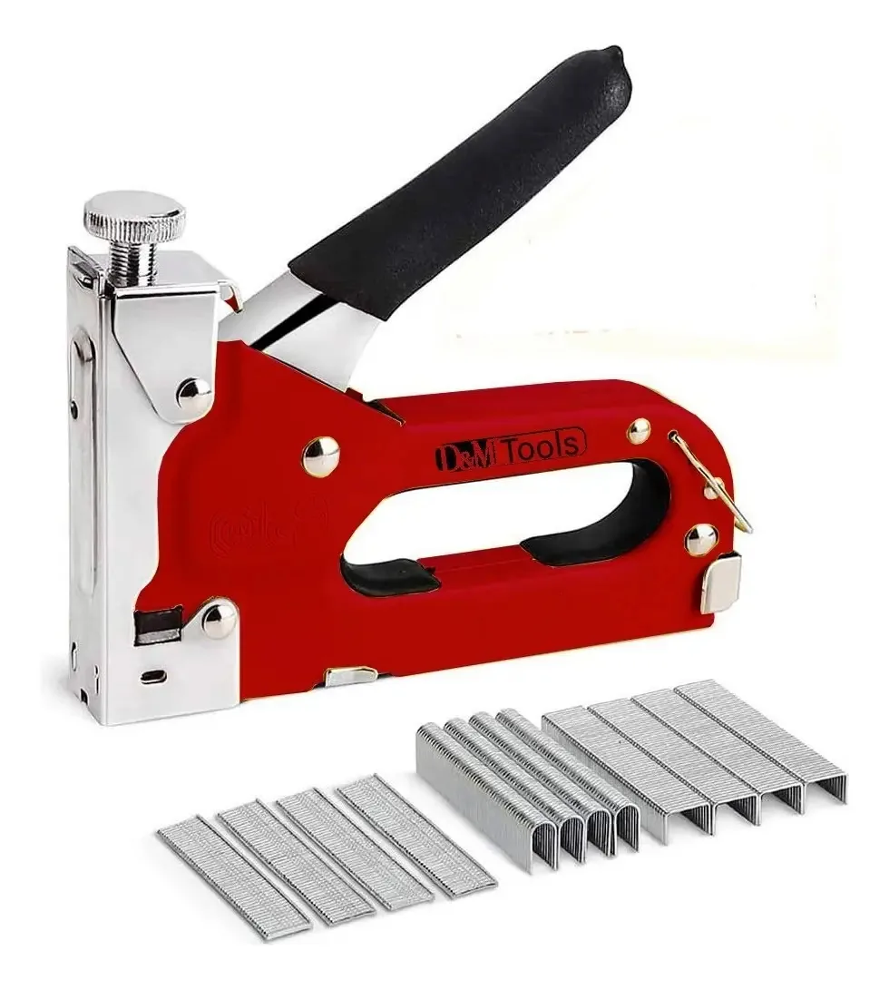 Grampeador profissional para estofados pesados + Staples