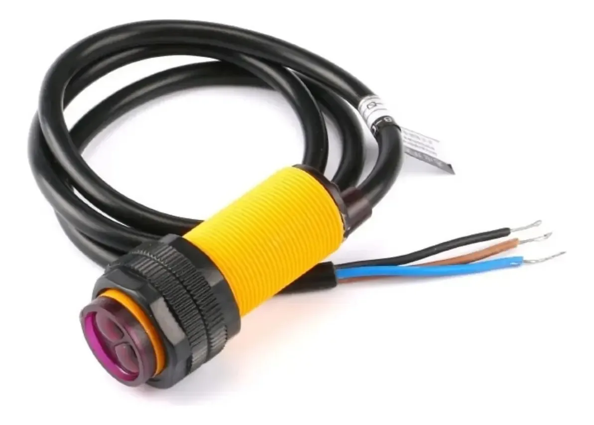 Sensor Infravermelho Proximidade E18-D80NK 3-80cm NPN IR para Arduino Automação