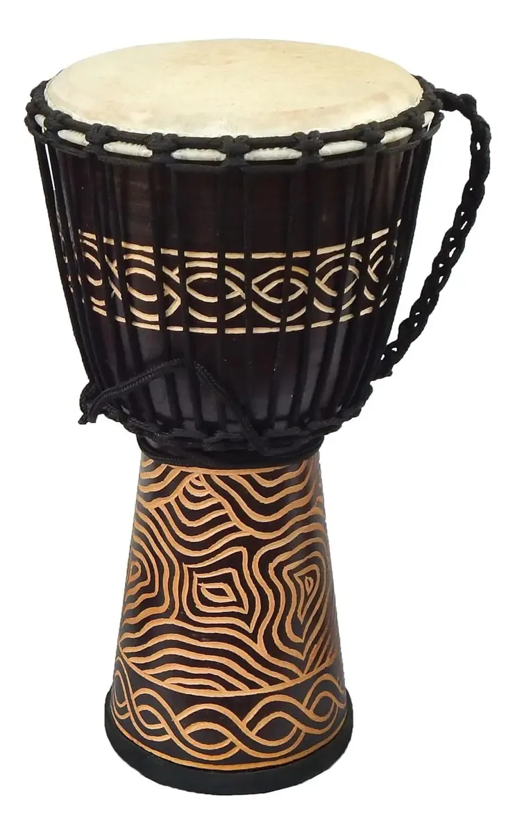 Cartão de linha padrão Djembe, 24 de altura, 12 cabeças, Nk047