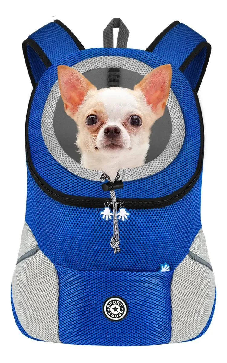 Mochila Leycran Carrier para cães e cachorros com C