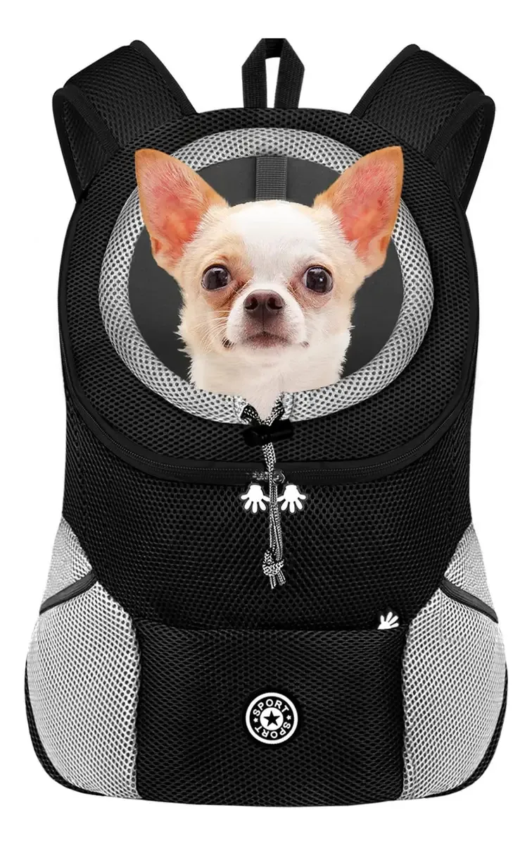 Mochila Leycran Carrier para cães e cachorros com C