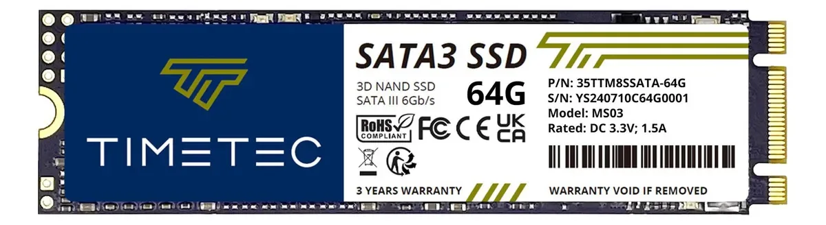 SSD interno Timetec MS03