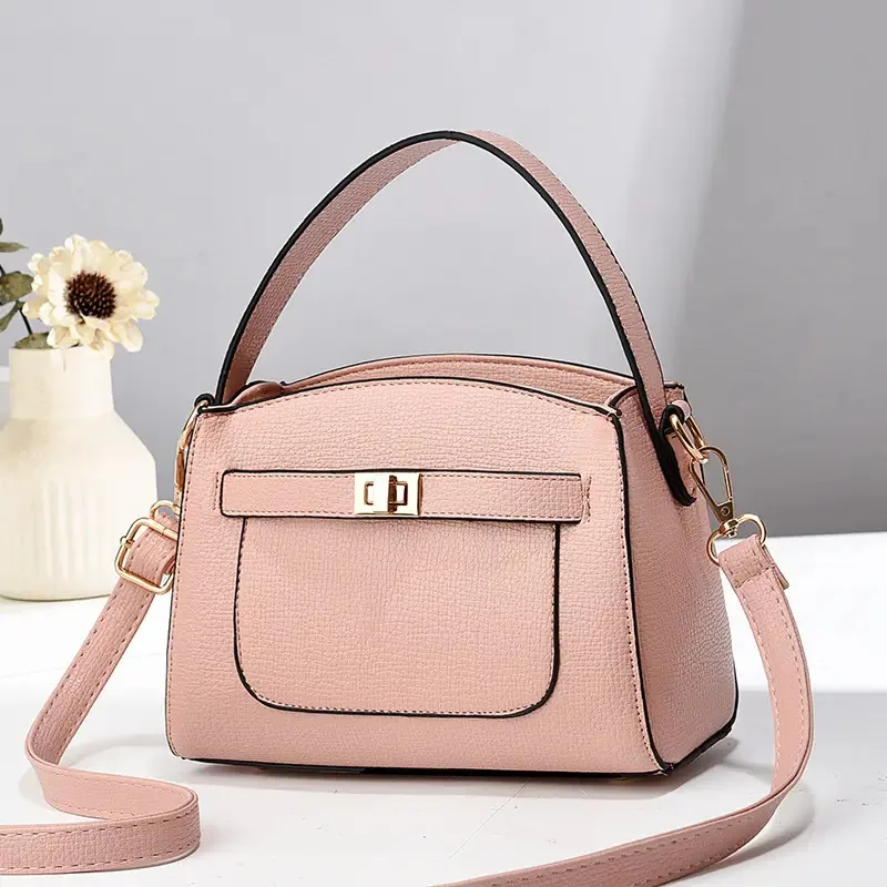 Bolsas, moda feminina, bolsa de ombro leve, tiracolo, moda, rosa, cor Abeleza Ap-23