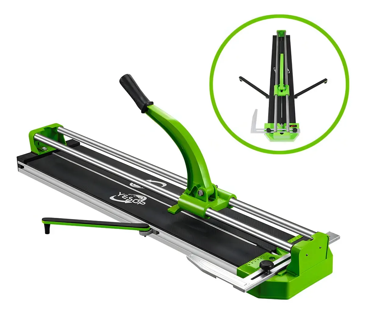 Cortadora Riscadeira Ceramicas E Piso 125cm E Guia Laser, Régua Guia, Limitador Lateral