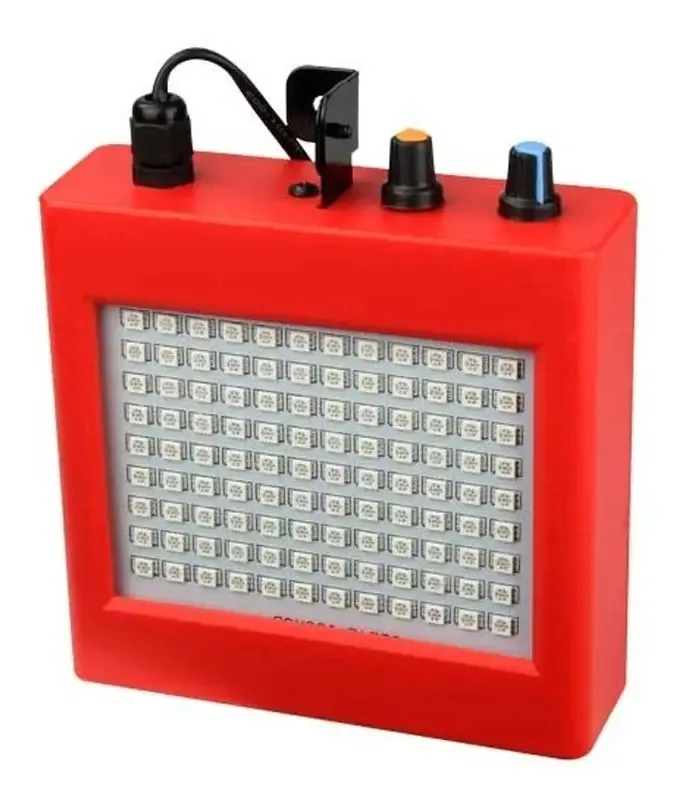 Luminária LED Rgb Strobo Luminaria 10w /e