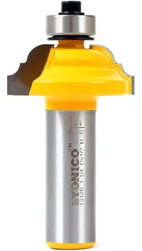 Roteador romano Yonico Classic 13126 em forma de bits