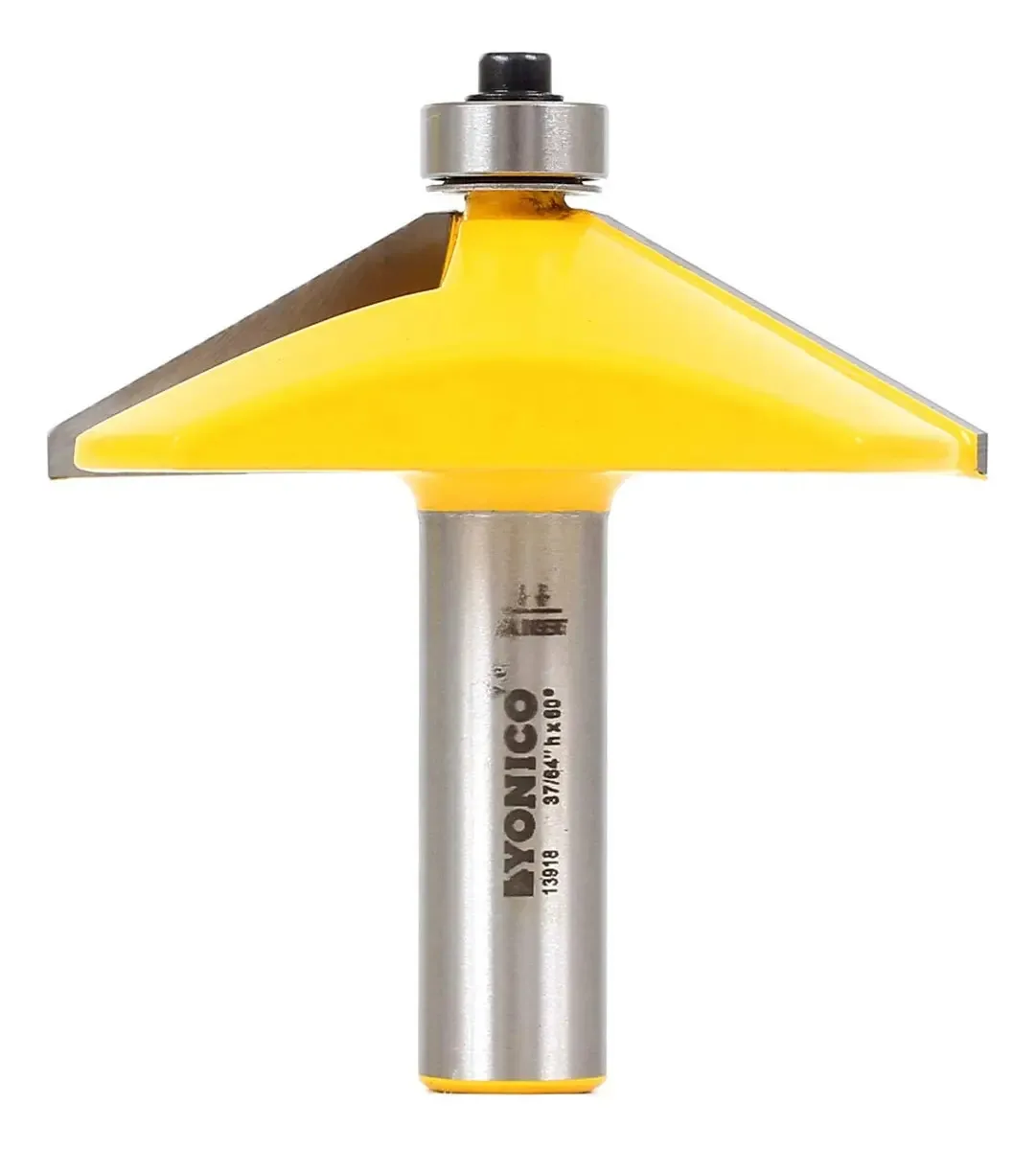 Broca para fresar bordas chanfradas, haste de 60 graus, 12 mm