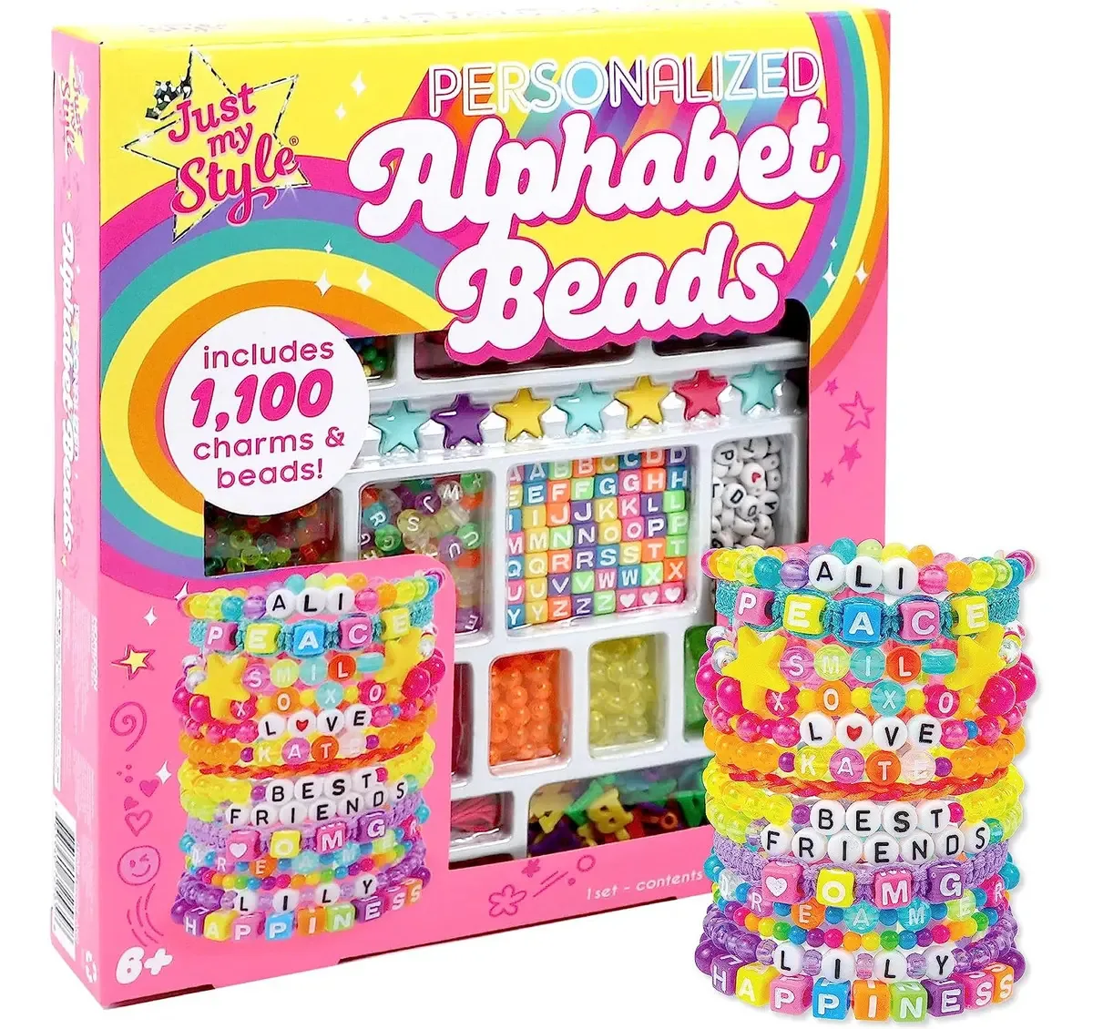 Kit My Style Mustacillas para pulseiras 1000 U