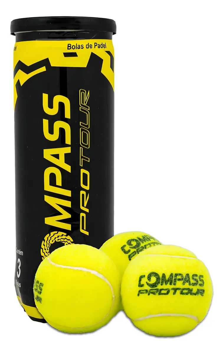 Bolas De Padel Protour (tubo C/ 3 Bolas)