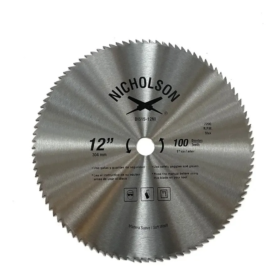de corte Nicholson DI515-12NI 304mm x 2mm